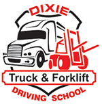 Dixie Truck and Forklift Driving School Logo